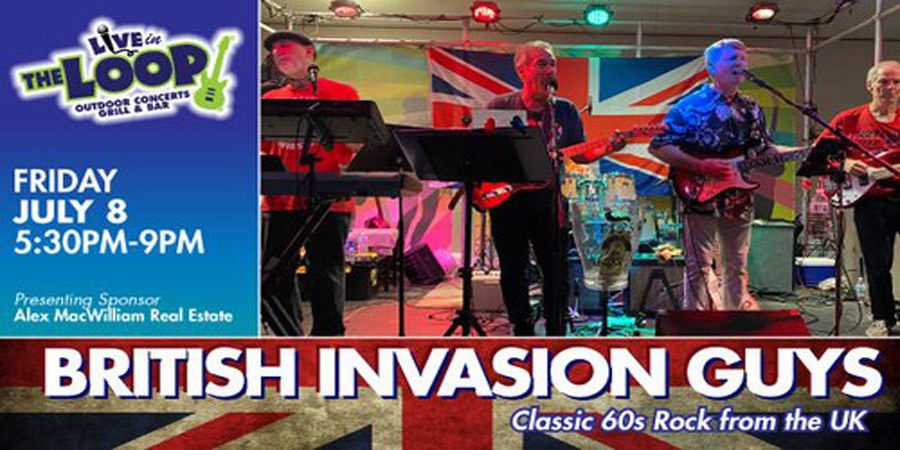 Free Concert Vero Beach, Florida British Invasion Guys